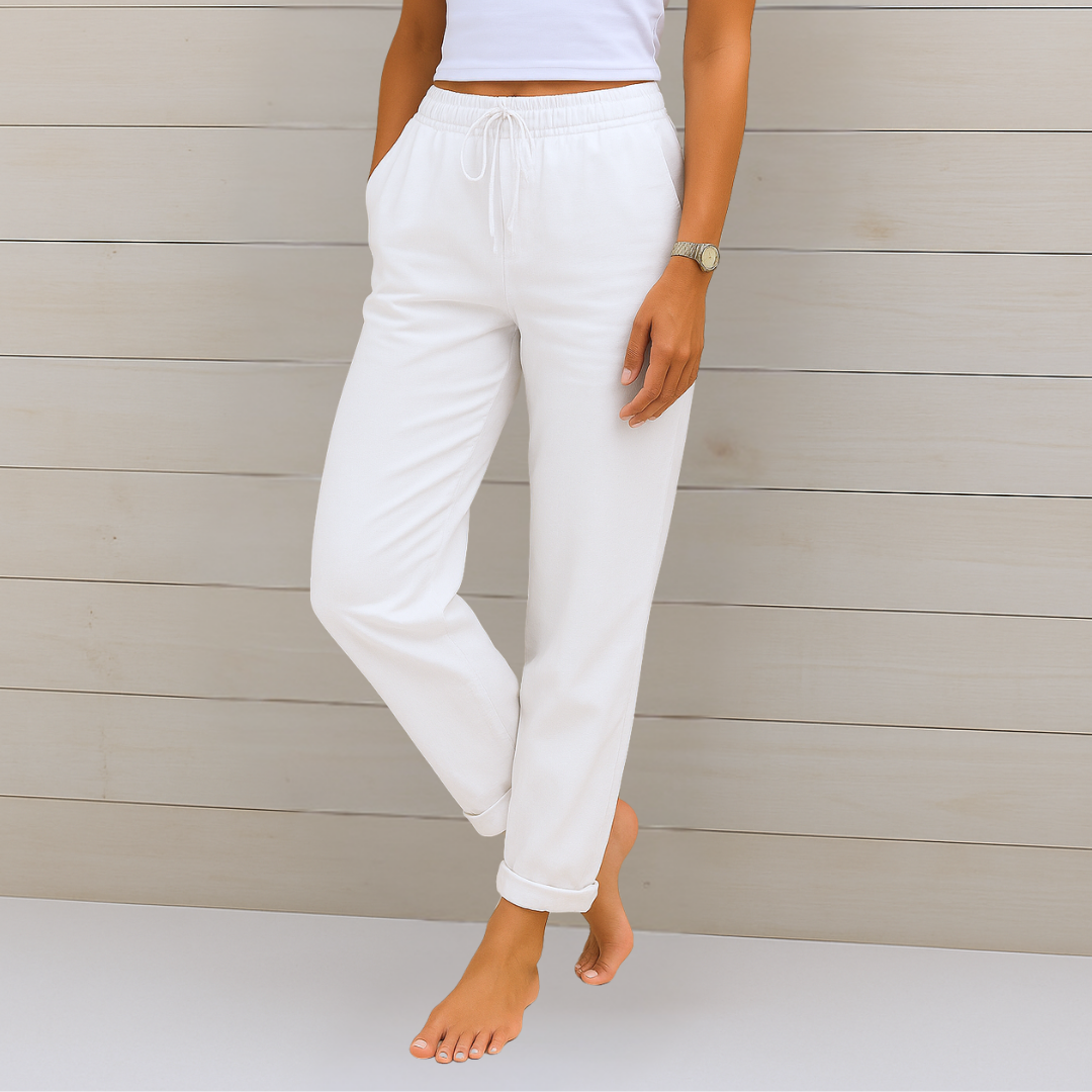 MAYLORA ™ | Premium Breathable Linen Stretch Pants