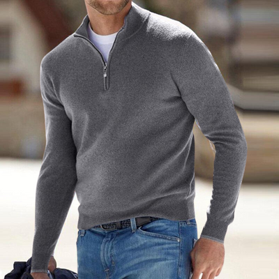 Miquel ™ | Premium Zip-Neck Pullover