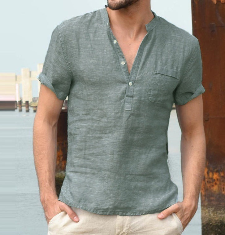 Lean ™ | Cotton Linnen Tshirt – Summer Essential