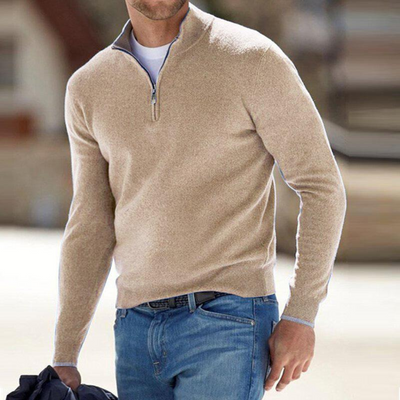 Miquel ™ | Premium Zip-Neck Pullover