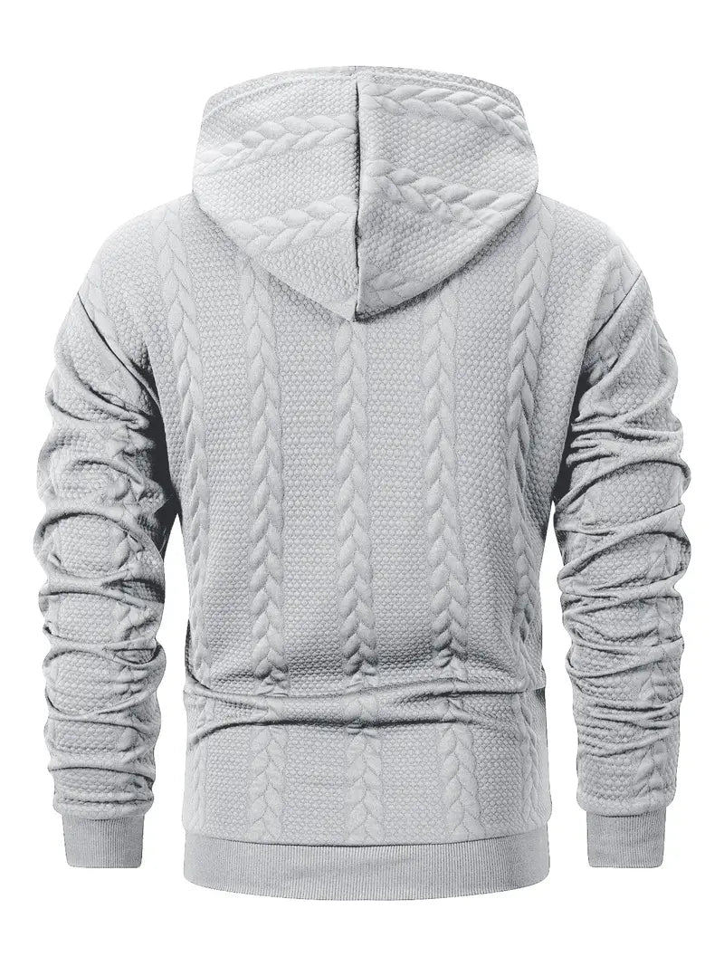 Jacky ™ - Casual Knitted Hooded Sweater With Front Pocket