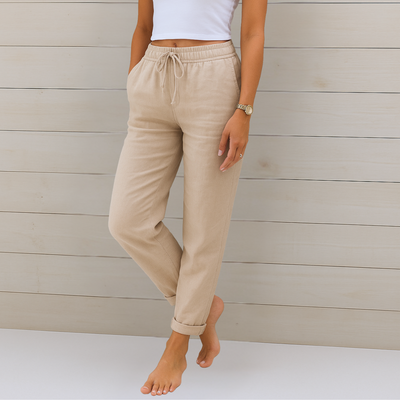 MAYLORA ™ | Premium Breathable Linen Stretch Pants