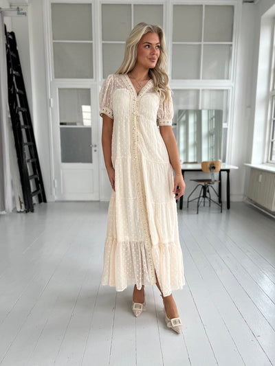 Lily™  Maxi Dress Beige