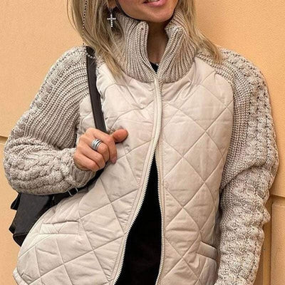 VICTORIA ™ | Casual knit fleece jacket