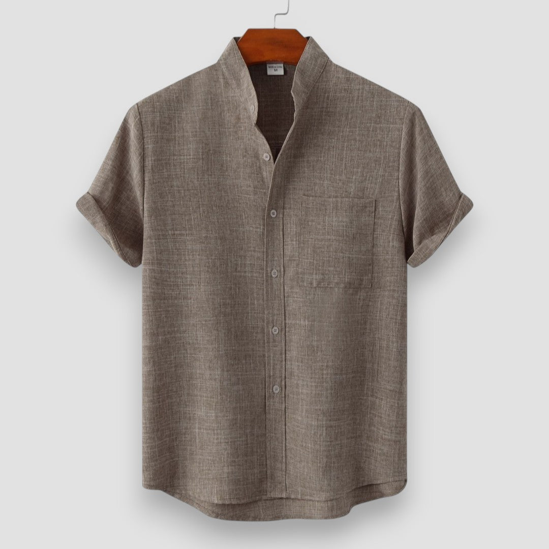 Charles™ Premium Linen Shirt – Elegant Fit