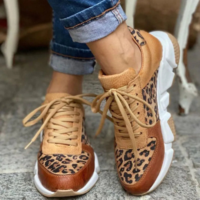 Crissa ™ | Comfortable Leopard Sneakers