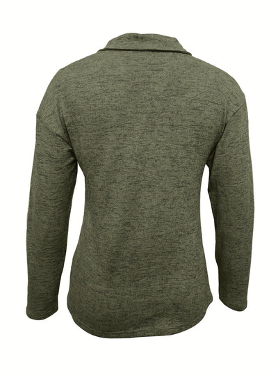 Vera ™ – Soft Sweater with Zip and Collar