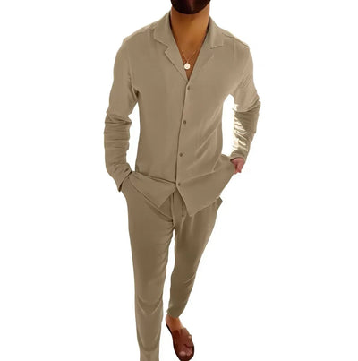 Laluna® | Summer Linnen Men Set