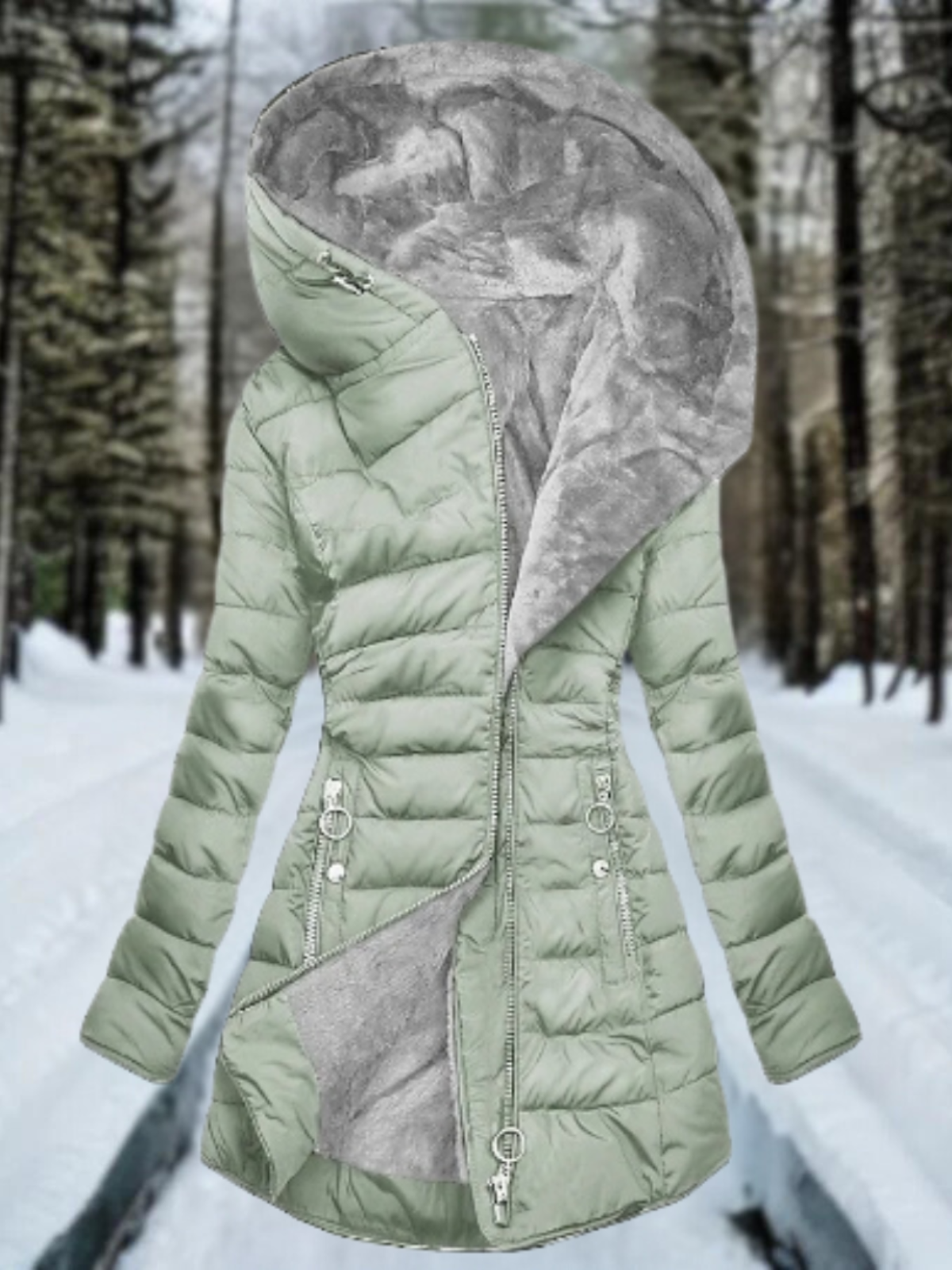 Vela™ | Warm Fuzzy Coat for Women