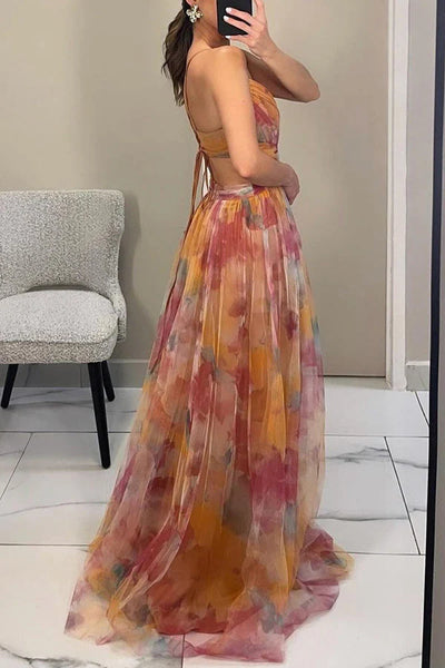 Vaelia™ Maxi Dress | Floral Print
