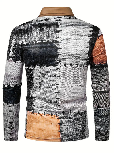 Max ™  - Color Block Long Sleeve Shirt with Zip