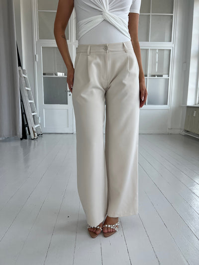 Eight™ Luxe Cream Trousers