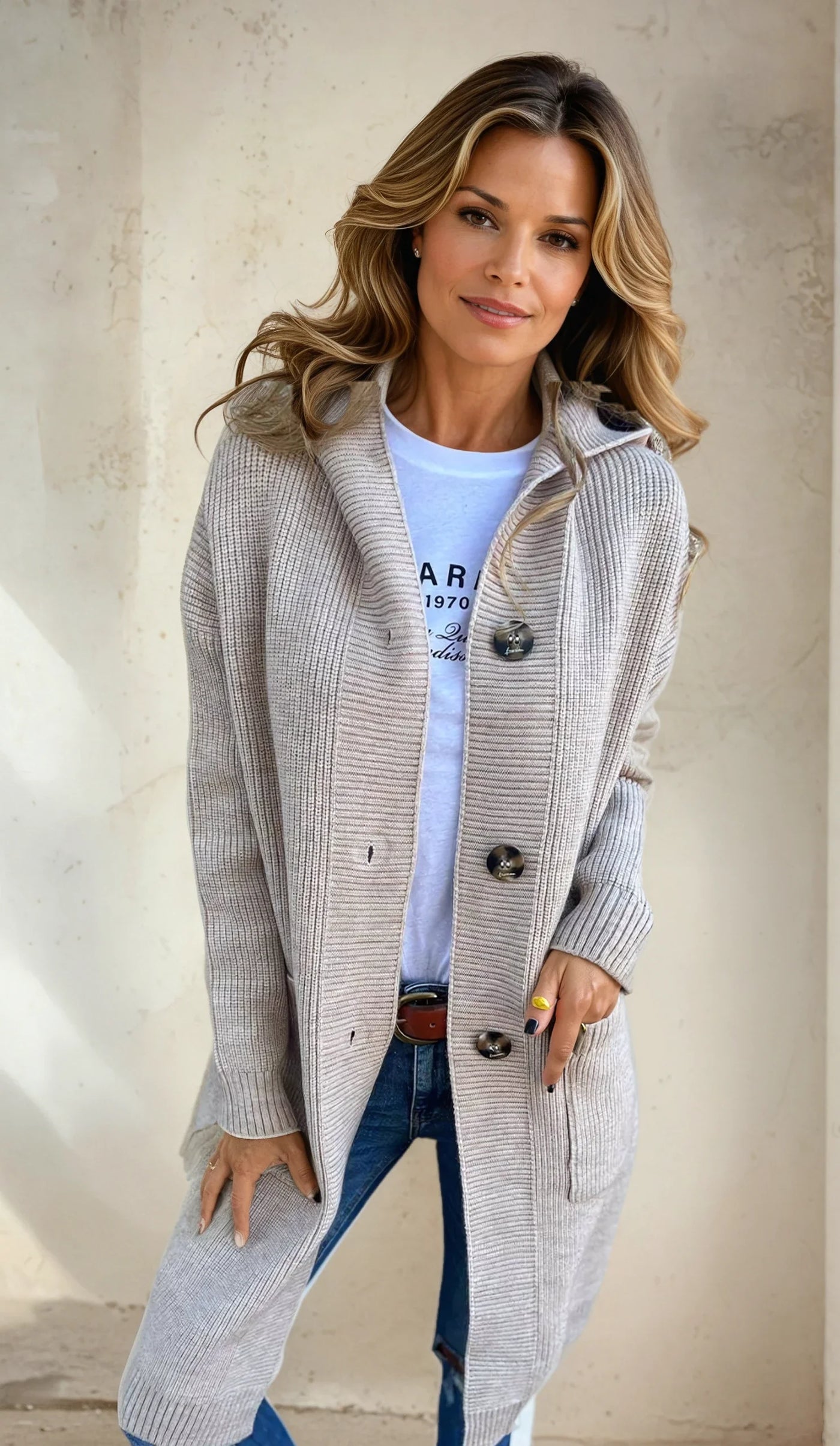 ASARA ™ - Elegant Knit Cardigan