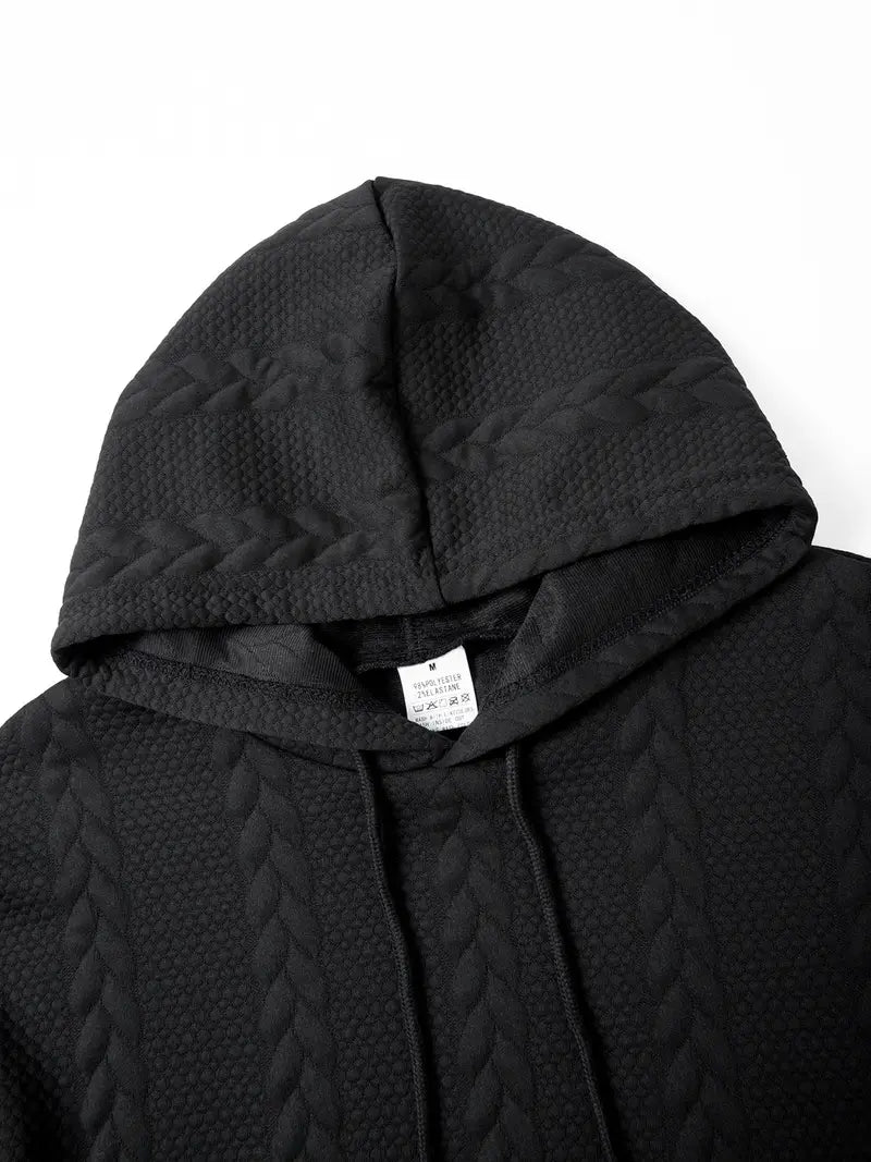 Jacky ™ - Casual Knitted Hooded Sweater With Front Pocket