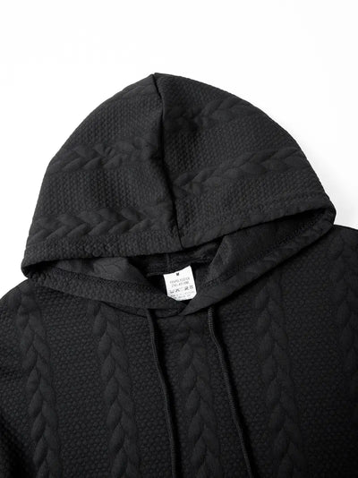 Jacky ™ - Casual Knitted Hooded Sweater With Front Pocket