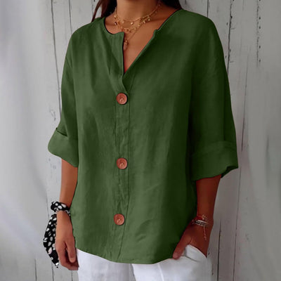 Clara ™ | Casual Textured Blouse