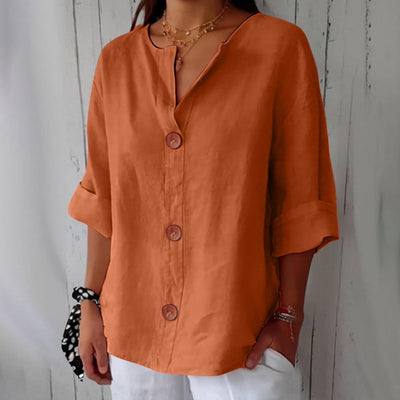 Clara ™ | Casual Textured Blouse