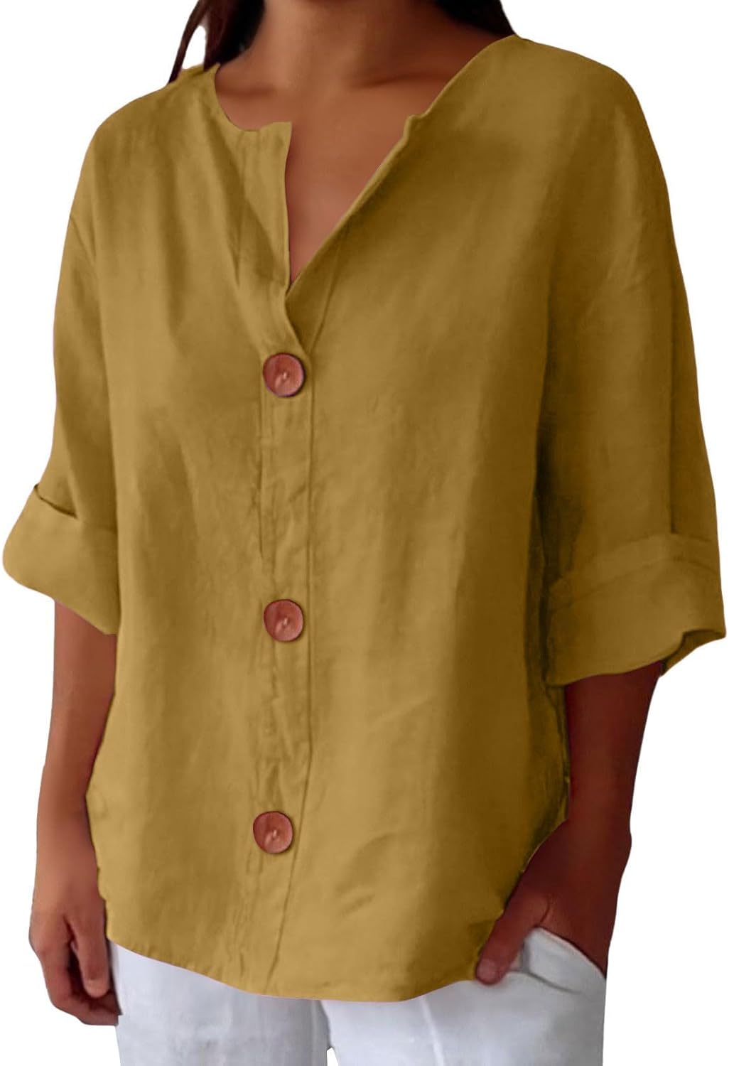 Clara ™ | Casual Textured Blouse