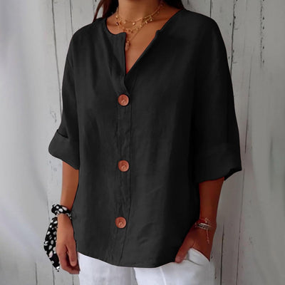 Clara ™ | Casual Textured Blouse
