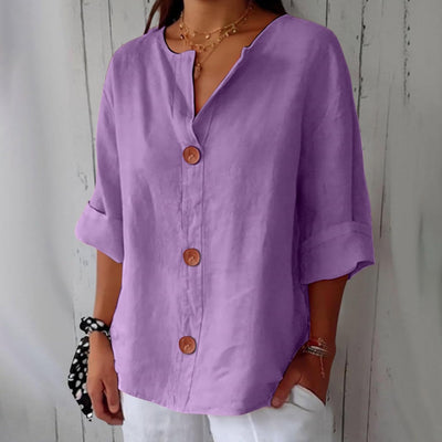 Clara ™ | Casual Textured Blouse