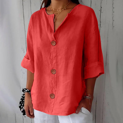 Clara ™ | Casual Textured Blouse