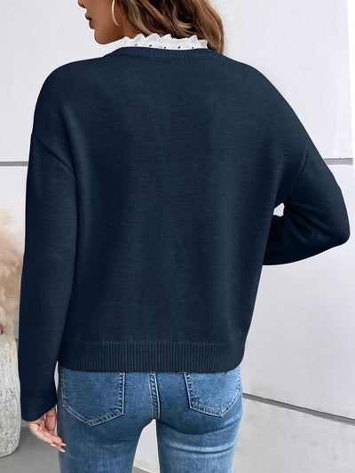 Lacy ™ | V-Neck Jumper