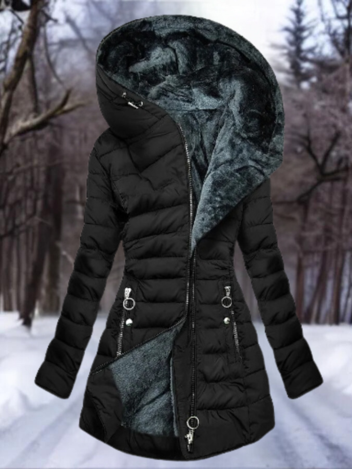Vela™ | Warm Fuzzy Coat for Women