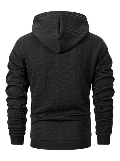 Jacky ™ - Casual Knitted Hooded Sweater With Front Pocket