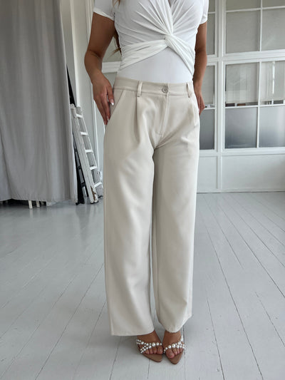 Eight™ Luxe Cream Trousers