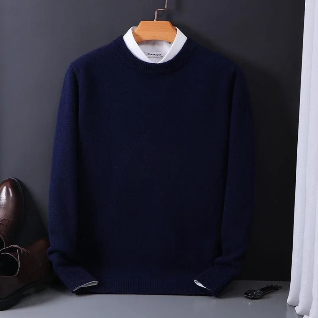 Thierry ™ | Cashmere Round Neck Sweater