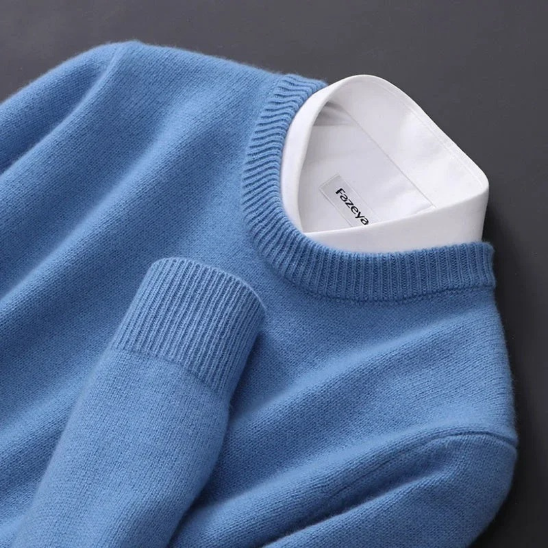 Thierry ™ | Cashmere Round Neck Sweater