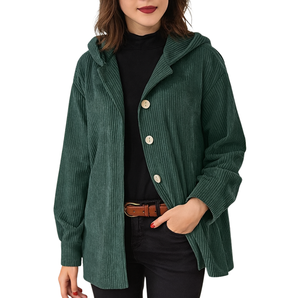 Villiers™ | Casual Velvet Hooded Jacket