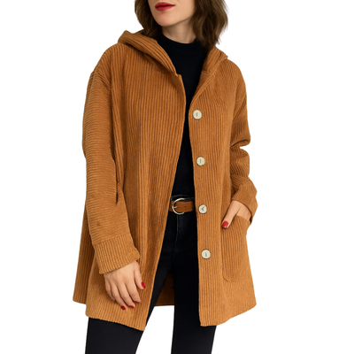 Villiers™ | Casual Velvet Hooded Jacket