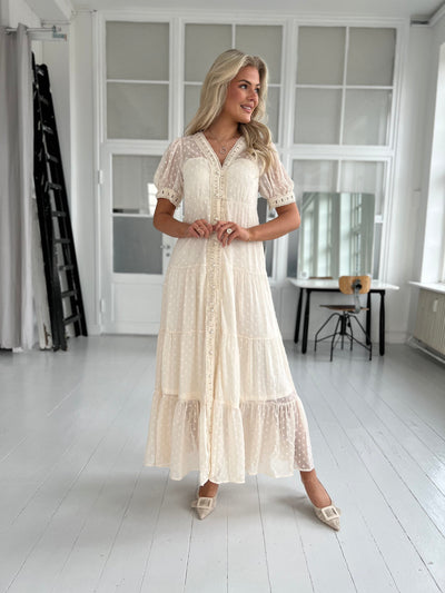 Lily™  Maxi Dress Beige