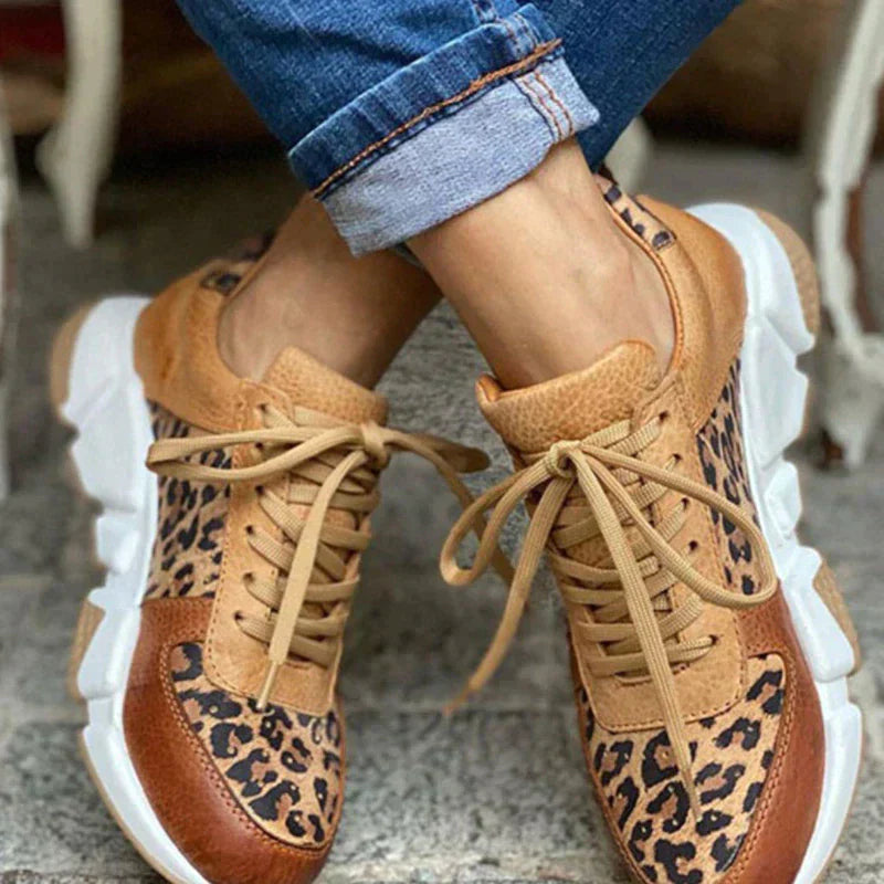 Crissa ™ | Comfortable Leopard Sneakers