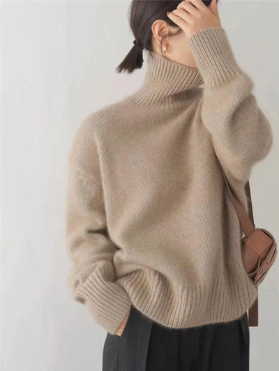 Isabella™ - High Neck Cashmere Sweater
