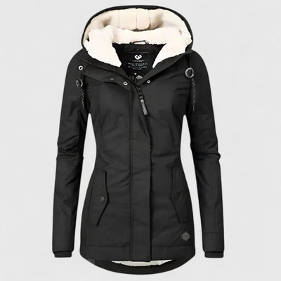 Amélie ™ | Waterproof winter coat with hood