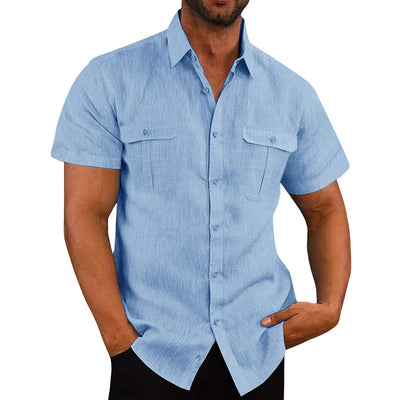 Sleandro™ | Premium Linen Shirt – Timeless Comfort