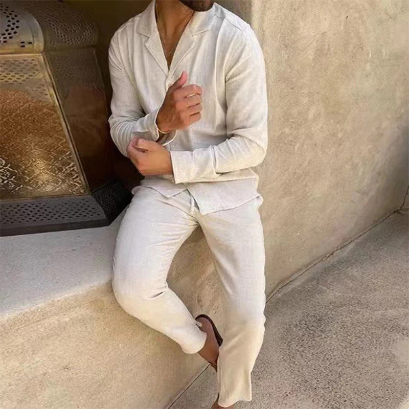 Laluna® | Summer Linnen Men Set
