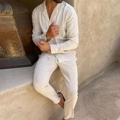Laluna® | Summer Linnen Men Set
