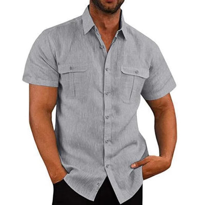 Sleandro™ | Premium Linen Shirt – Timeless Comfort