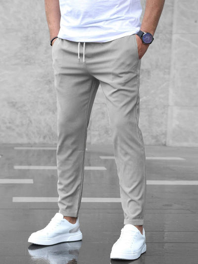 Slim-Fit Comfort Trousers with Stretch