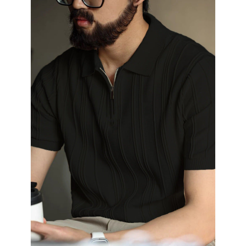 James ™ Silk Zipped Polo