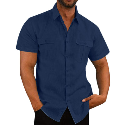 Sleandro™ | Premium Linen Shirt – Timeless Comfort
