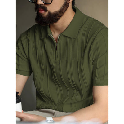 James ™ Silk Zipped Polo