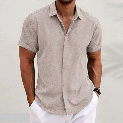 Aleandro™ | Premium Linen Shirt – Timeless Comfort
