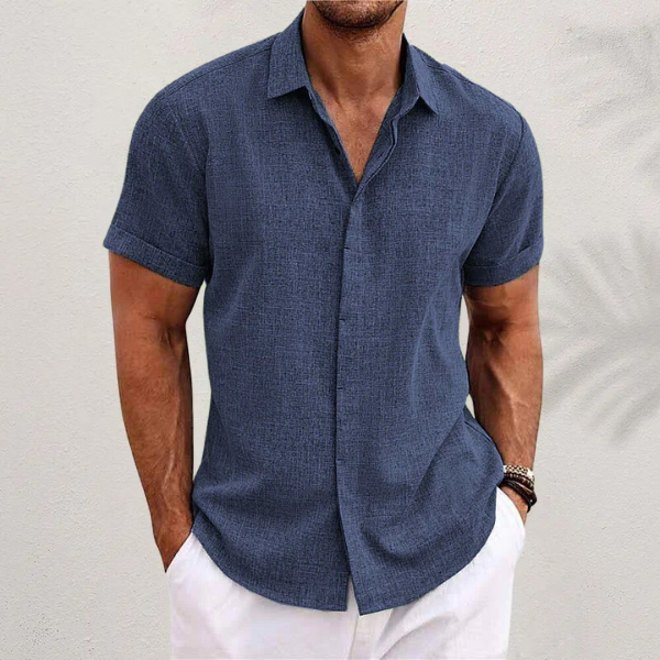 Aleandro™ | Premium Linen Shirt – Timeless Comfort