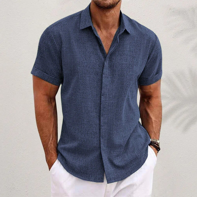 Aleandro™ | Premium Linen Shirt – Timeless Comfort