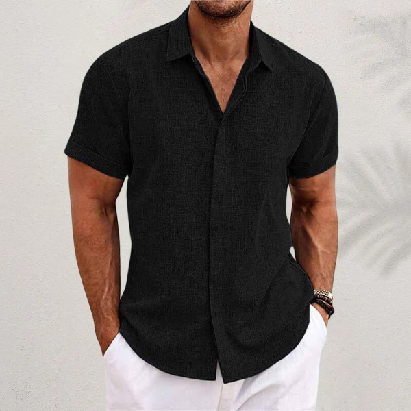 Aleandro™ | Premium Linen Shirt – Timeless Comfort