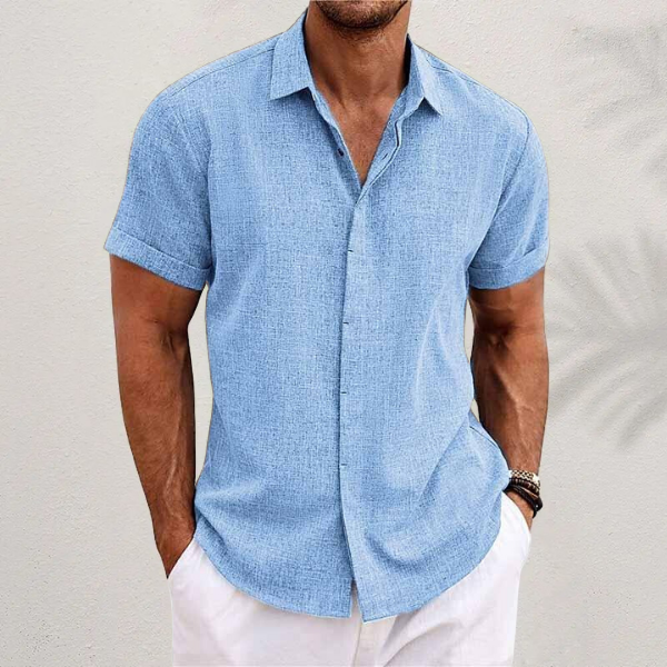 Aleandro™ | Premium Linen Shirt – Timeless Comfort